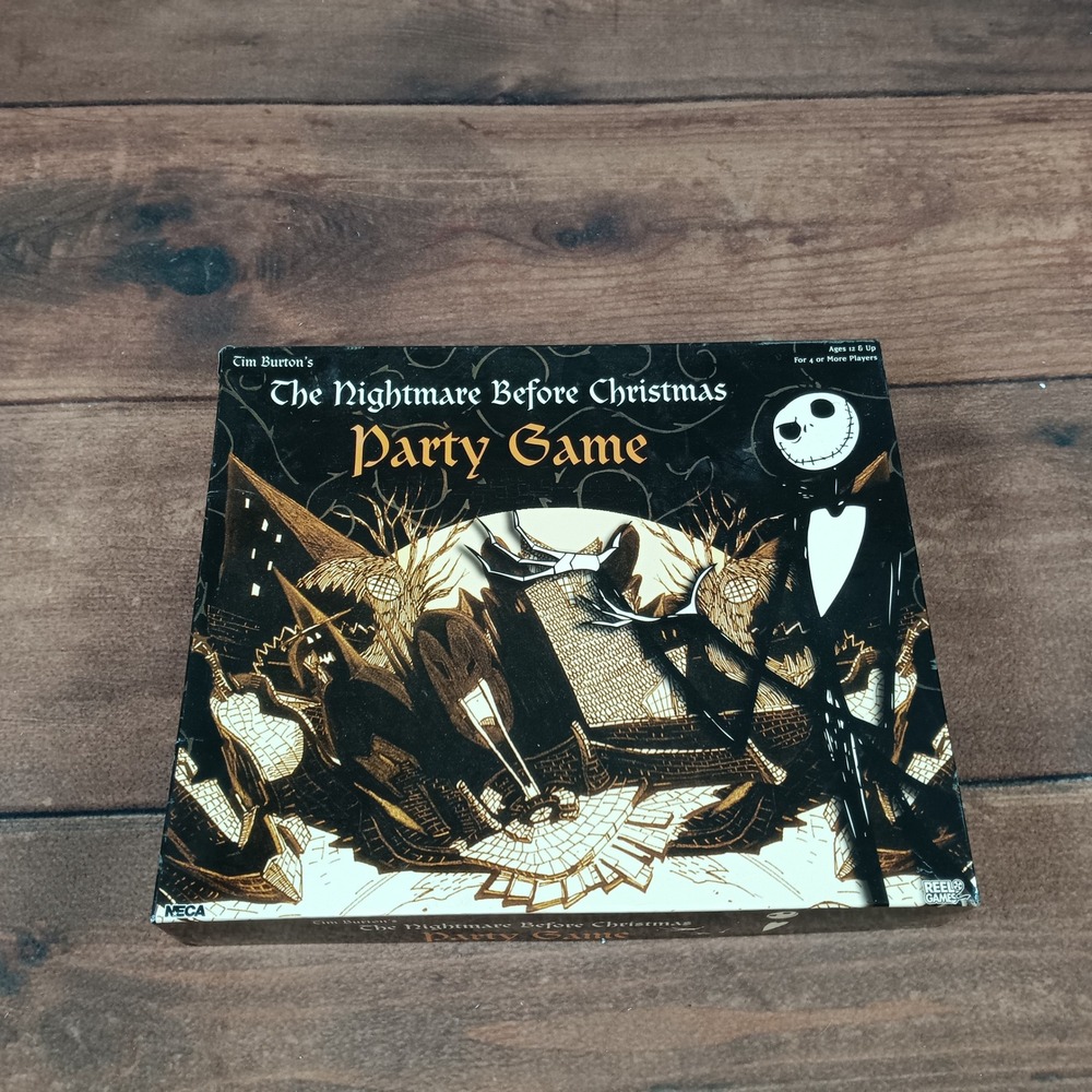 The‎ Nightmare Before Christmas Party Game Tim Burton NECA Halloween